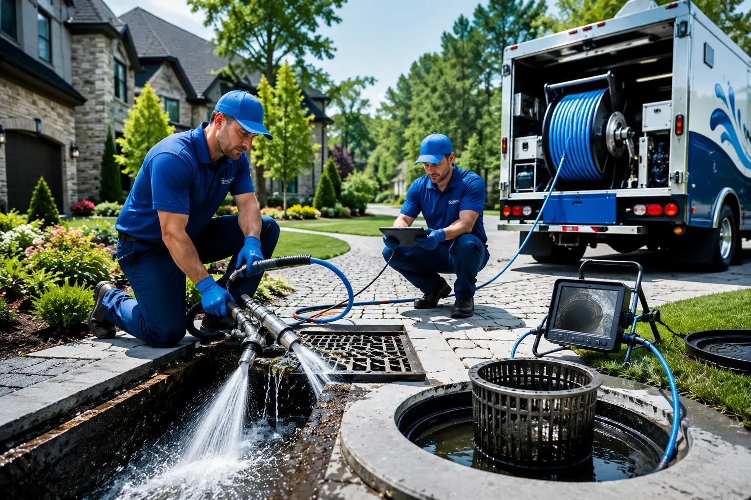 Local outdoor drain cleaning professionals in Londonderry, NH