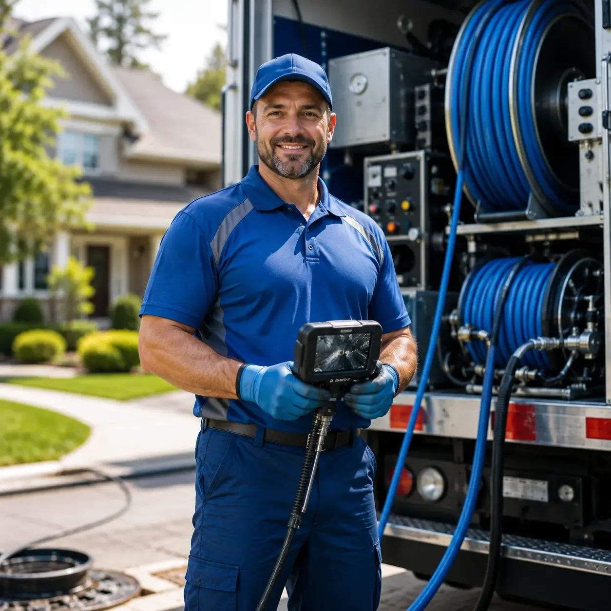 Local outdoor drain cleaning specialists in Londonderry, NH